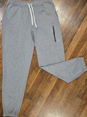 Men's Gray Performance Jogger Pants